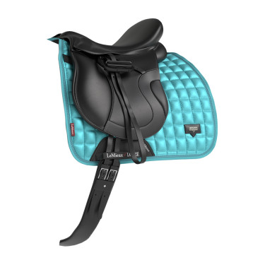Tapis LeMieux Loire Classic Dressage Square Azure Bleu