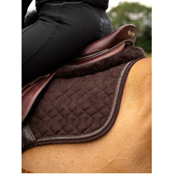 Tapis LeMieux Crystal Suede Close Contact Marron