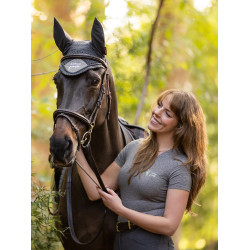 Bonnet anti-mouches LeMieux Earth Moss Marron Bonnet anti-mouches LeMieux Earth Moss Marron