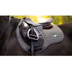 Tapis de selle LeMieux Earth GP Square Moss Marron