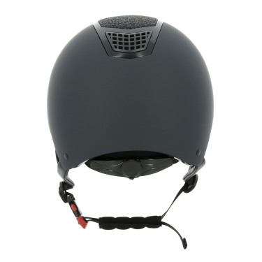 Casque Equithème Airy Noir / bleu brillant