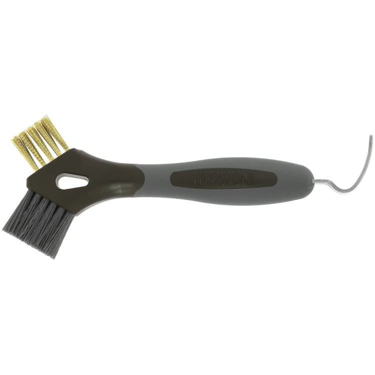 Cure-pieds brosse métal Hippotonic 3 en 1