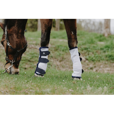 Guêtres anti-mouches Riding World par 4 Guêtres anti-mouches Riding World par 4
