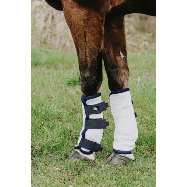 Guêtres anti-mouches Riding World par 4 Guêtres anti-mouches Riding World par 4