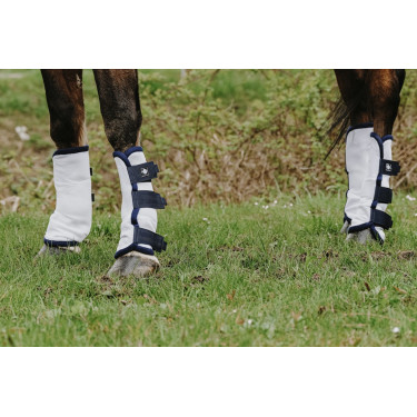 Guêtres anti-mouches Riding World par 4 Guêtres anti-mouches Riding World par 4