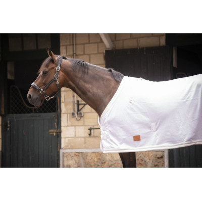 Chemise UV Mesh combo Paddock Sports Blanc