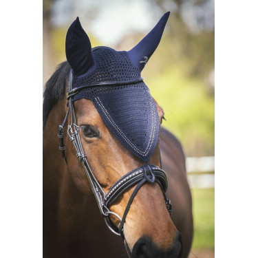 Bonnet pour chevaux long Pénélope strass Bonnet pour chevaux long Pénélope strass