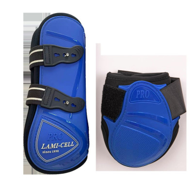 Guêtres avec protège-boulets Lami-Cell Elite Bleu roi