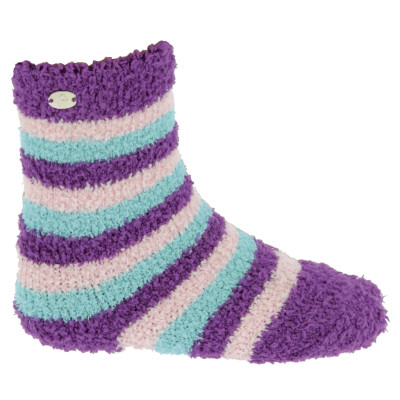 Chaussettes Equi-Theme Chenille Rose / violet / ciel