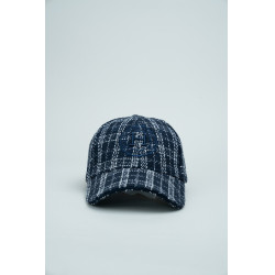 Casquette ambassadeur softshell Harcour Marine / blanc Bleu