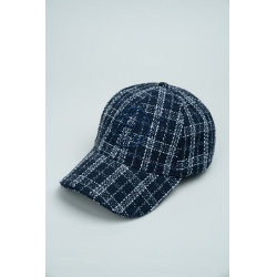 Casquette ambassadeur softshell Harcour Marine / blanc Bleu