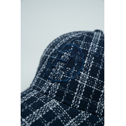 Casquette ambassadeur softshell Harcour Marine / blanc Bleu