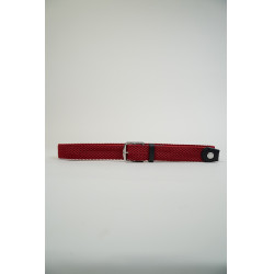 Ceinture Harcour Brume Rubis Rouge