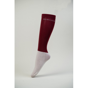 Chaussettes Harcour Vaya 2 paires Bordeaux Chaussettes Harcour Vaya 2 paires Bordeaux