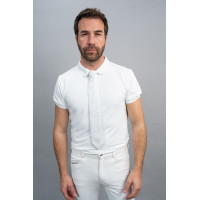 Cravate Harcour Corbi Blanc