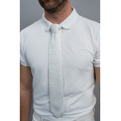 Cravate Harcour Corbi Blanc Cravate Harcour Corbi Blanc