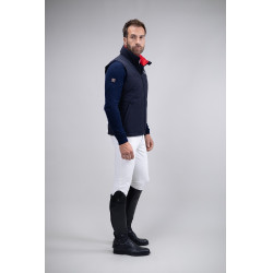 Gilet sans manches France Harcour Atome Marine Bleu marine