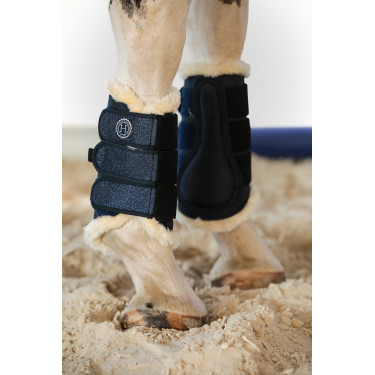 Guêtres Harcour Cosmo Marine Bleu marine Guêtres Harcour Cosmo Marine Bleu marine