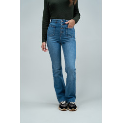 Jean Flare Harcour Juvo Jean Gris