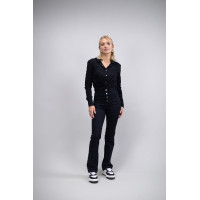 Jean Flare Harcour Juvo Noir Jean Flare Harcour Juvo Noir