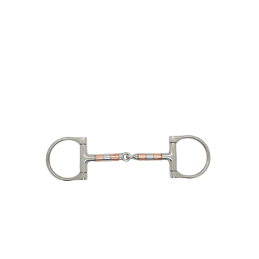 Mors verdun avec rouleau laiton 12 mm Harcour Mors verdun avec rouleau laiton 12 mm Harcour