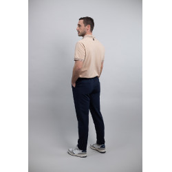 Pantalon Chino Harcour Bruno Marine Bleu marine