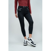 Pantalon polaire équitation Harcour Jaipur Noir Pantalon polaire équitation Harcour Jaipur Noir