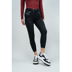 Pantalon polaire équitation Harcour Jaipur Noir Pantalon polaire équitation Harcour Jaipur Noir