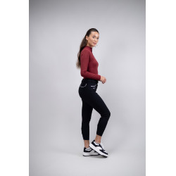 Pantalon polaire équitation Harcour Jaipur Noir Pantalon polaire équitation Harcour Jaipur Noir