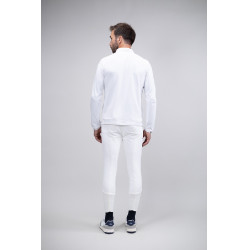 Polo de concours Harcour Piano Blanc