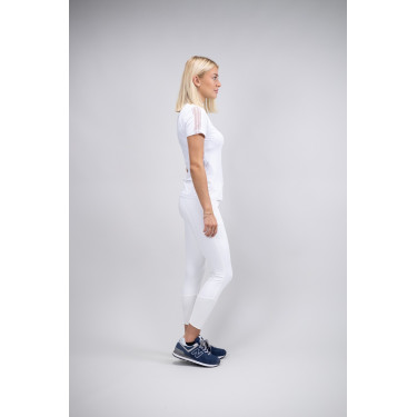 Polo de concours Harcour Prystie Blanc Polo de concours Harcour Prystie Blanc