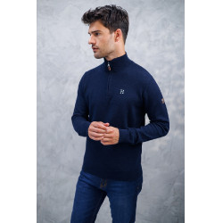 Pull Harcour Douglas Marine Bleu marine
