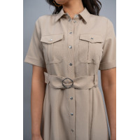 Robe Harcour Disca Marine Bleu marine