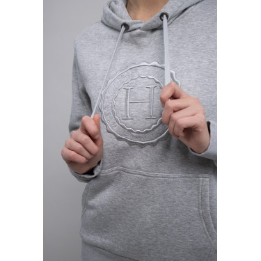 Sweat Harcour Samy Gris chiné
