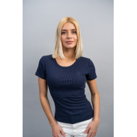 Tee-shirt Harcour Tarlala Marine Bleu marine Tee-shirt Harcour Tarlala Marine Bleu marine