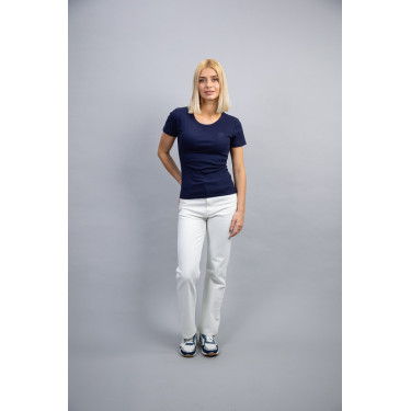Tee-shirt Harcour Tarlala Marine Bleu marine Tee-shirt Harcour Tarlala Marine Bleu marine