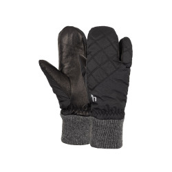 Moufles 3 doigts Horze pour l'hiver Noir