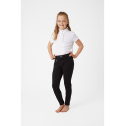 Pantalon Horze Active à fond silicone enfant Noir