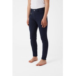 Pantalon Horze Active à fond silicone enfant Bleu foncé Pantalon Horze Active à fond silicone enfant Bleu foncé