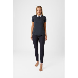 Polo manches courtes Blaire Horze Crescendo femme Bleu marine Polo manches courtes Blaire Horze Crescendo femme Bleu marine