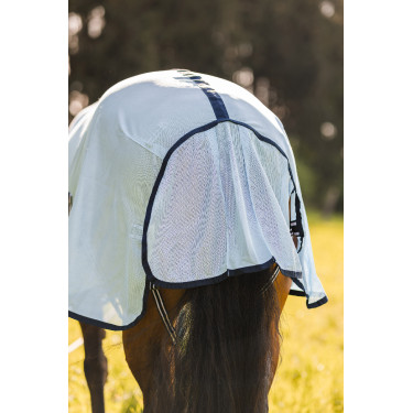 Chemise anti-mouches Freja Horze avec couvre-cou Bleu clair Chemise anti-mouches Freja Horze avec couvre-cou Bleu clair