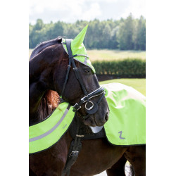 Couvre-reins réfléchissant fluo Horze Jaune Couvre-reins réfléchissant fluo Horze Jaune