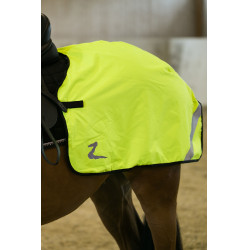 Couvre-reins réfléchissant fluo Horze Jaune Couvre-reins réfléchissant fluo Horze Jaune