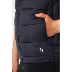 Gilet matelassé léger Horze Amber enfant Bleu marine Gilet matelassé léger Horze Amber enfant Bleu marine