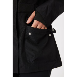 Veste technique protectrice Horze Jadine femme Noir