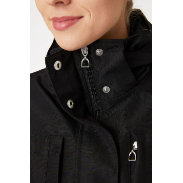 Veste technique protectrice Horze Jadine femme Noir