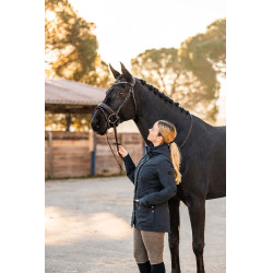 Veste technique protectrice Horze Jadine femme Marine foncé Bleu Veste technique protectrice Horze Jadine femme Marine foncé Bleu