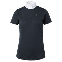 Polo manches courtes Blaire Horze Crescendo femme Bleu foncé Polo manches courtes Blaire Horze Crescendo femme Bleu foncé