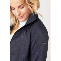 Veste matelassée légère Horze Zoe femme Bleu marine Veste matelassée légère Horze Zoe femme Bleu marine