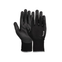 Gants de travail d'été Horze Noir Gants de travail d'été Horze Noir